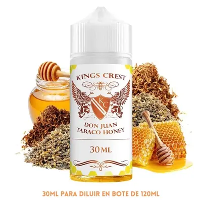 KINGS CREST Aroma Don Juan Tabaco Honey Longfill 30/120ml