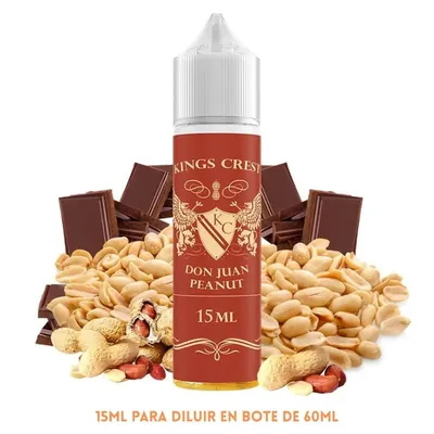 KINGS CREST Aroma Don Juan Peanut Longfill 15/60ml