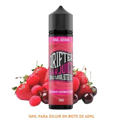 DRIFTER BAR JUICE Aroma Drifter Bar Strawberry Raspberry Cherry Longfill 16/60ml