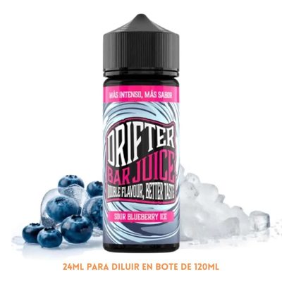 DRIFTER BAR JUICE Aroma Drifter Bar Sour Blueberry Ice Longfill 24/120ml
