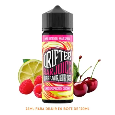 DRIFTER BAR JUICE Aroma Drifter Bar Lime Raspberry Cherry Longfill 24/120ml
