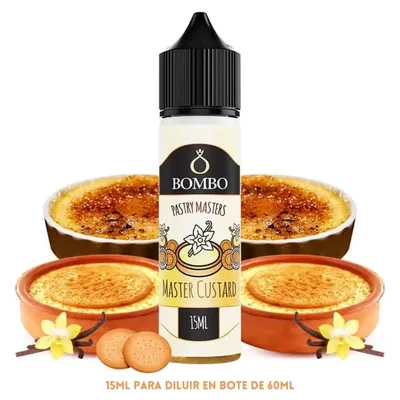 Aroma Bombo Master Custard Longfill 15/60ml