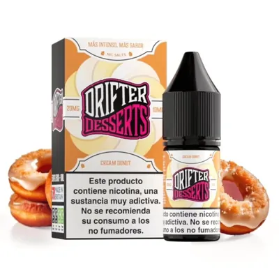 Drifter Bar Salts Cream Donut 10ml