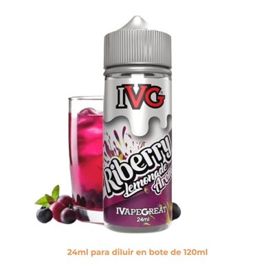 Aroma IVG Riberry Lemonade Longfill 24/120ml