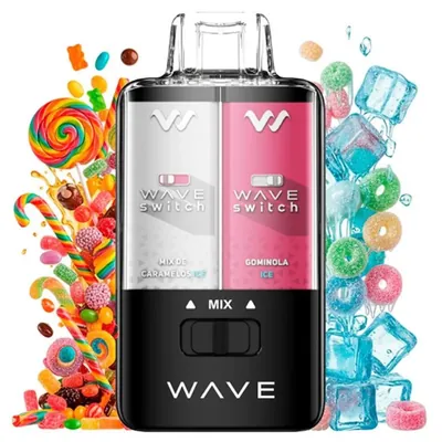 Bud Vape Wave Switch 40.000 Puffs Mix De Caramelos Ice - Gominolas Ice (0mg)