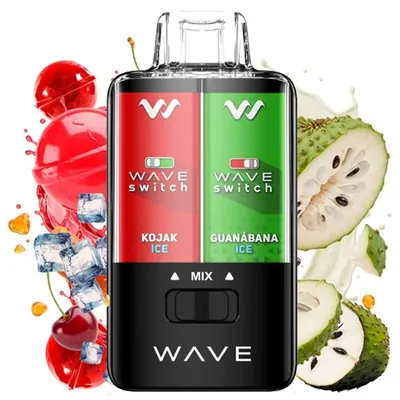 Bud Vape Wave Switch 40.000 Puffs Kojak Ice - Guanabana Ice (0mg)