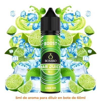 Aroma Bombo Hyper Boost 5ml Lime Ice