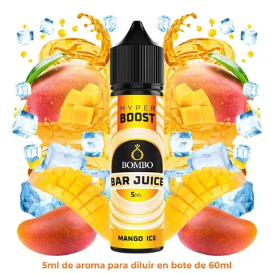 Aroma Bombo Hyper Boost 5ml Mango Ice