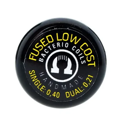 Bacterio Coils Fused Low Cost 0.21ohm (Pack 2)