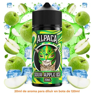 Alpaca - Sour Apple Ice 20ml (Longfill 120ml)