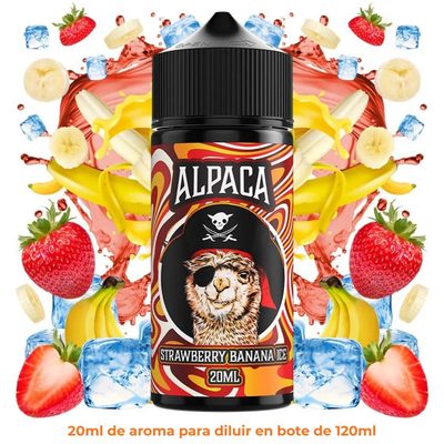 Alpaca - Strawberry Banana Ice 20ml (Longfill 120ml)