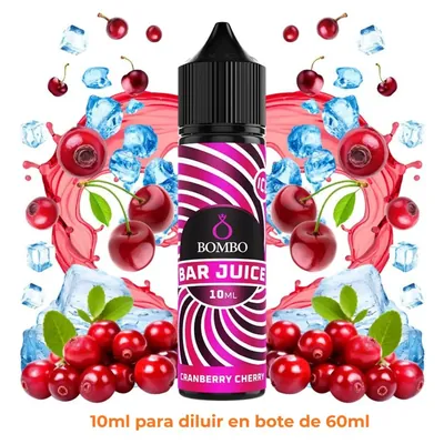 Aroma Bombo Bar Juice Cranberry Cherry Longfill 10/60ml