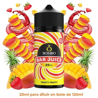 Aroma Bombo Bar Juice Twisty Fruity Longfill 20/120ml