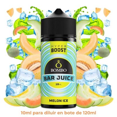 Aroma Bombo Bar Juice Hyper Boost Melon Ice Longfill 10/120ml