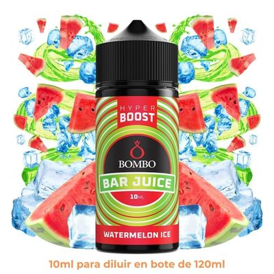 Aroma Bombo Bar Juice Hyper Boost Watermelon Ice Longfill 10/120ml