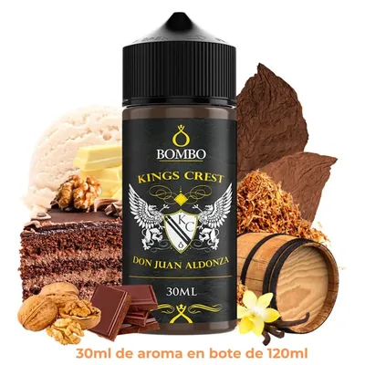 BOMBO, KINGS CREST Aroma Don Juan Aldonza Longfill 30/120ml