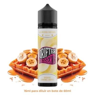 Aroma Drifter Bar Banana Caramel Waffle Longfill 16/60ml