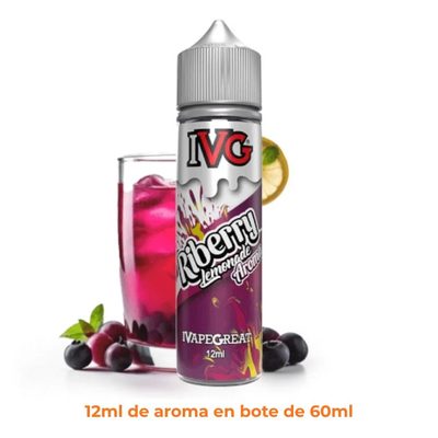 Aroma IVG Riberry Lemonade Longfill 12/60ml
