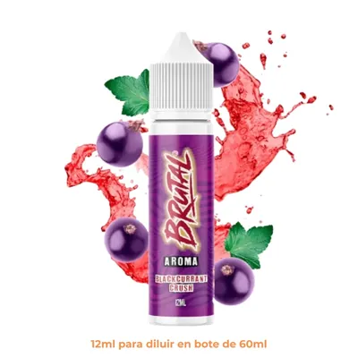 Aroma Just Juice Brutal Blackcurrant Crush Longfill 12/60ml