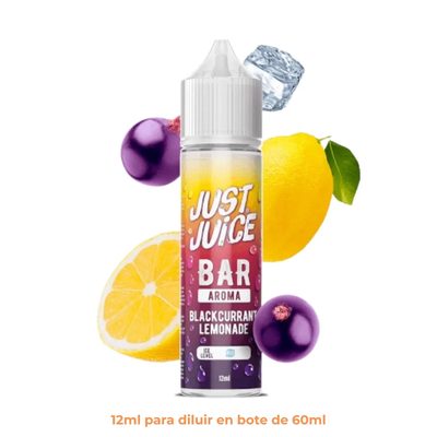 Aroma Just Juice Bar Blackcurrant Lemonade Longfill 12/60ml
