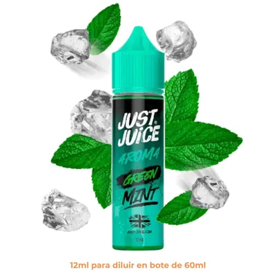 Aroma Just Juice Mint Range Green Longfill 12/60ml