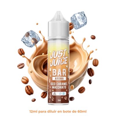 Aroma Just Juice Bar Iced Caramel Macchiato Longfill 12/60ml