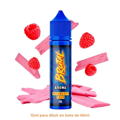 Aroma Just Juice Brutal Raspberry Sour Longfill 12/60ml
