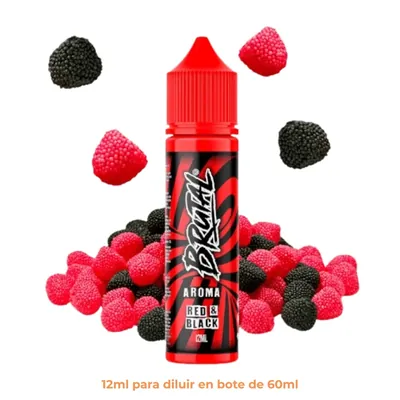 Aroma Just Juice Brutal Red And Black Longfill 12/60ml
