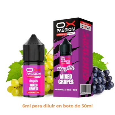 Aroma Ox Passion Mixed Grapes Longfill 6/30ml