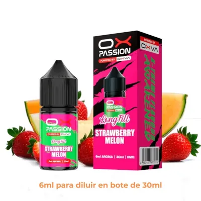 Aroma Ox Passion Strawberry Melon Longfill 6/30ml