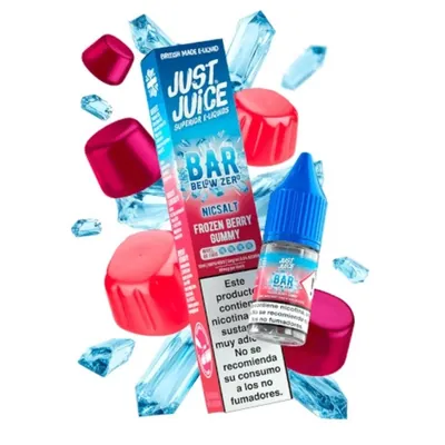 Just Juice Salts Below Zero Frozen Berry Gummy 10ml
