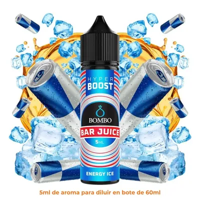 Bombo Bar Juice Hyper Boost - Energy Ice 5ml (Longfill 60ml)