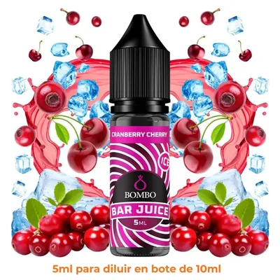 Aroma Bombo Bar Juice Cranberry Cherry Mini Longfill