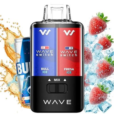 Bud Vape Wave Switch 40.000 Puffs Fresa Ice - Bull Ice (0mg)