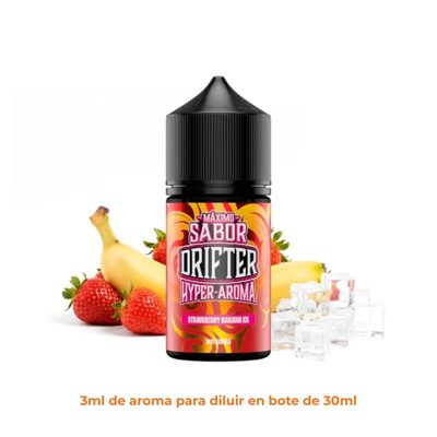 Aroma Drifter Hyper Strawberry Banana Ice Mini Longfill 3/30ml