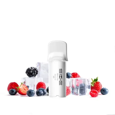 Cartucho Ske Crystal 600 Pro Berry Ice 20mg