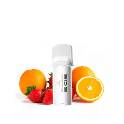 Cartucho Ske Crystal 600 Pro Strawberry Orange 20mg