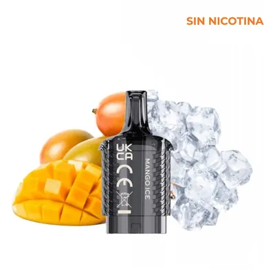 Cartucho Vozol Vista Plug 2+10ml Mango Ice 0mg