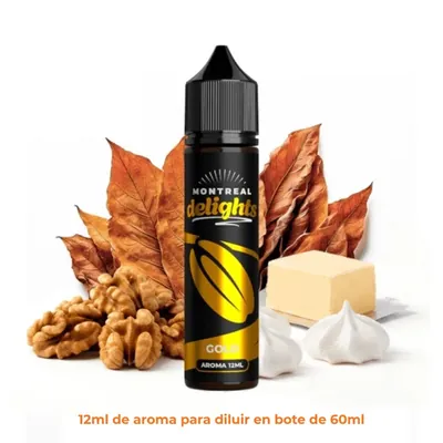 Aroma Montreal Delights Gold Longfill 12/60ml