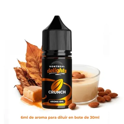 Aroma Montreal Delights Crunch Mini Longfill 6/30ml