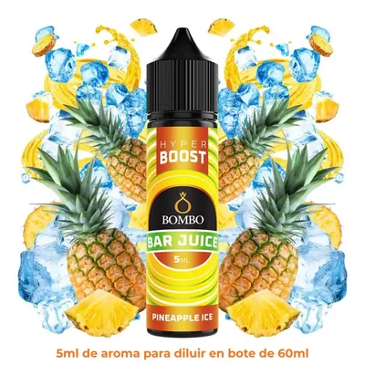 Aroma Bombo Hyper Boost 5ml Pineapple Ice