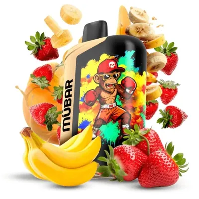 Mubar Eden Beast 50K Strawberry Banana 0mg
