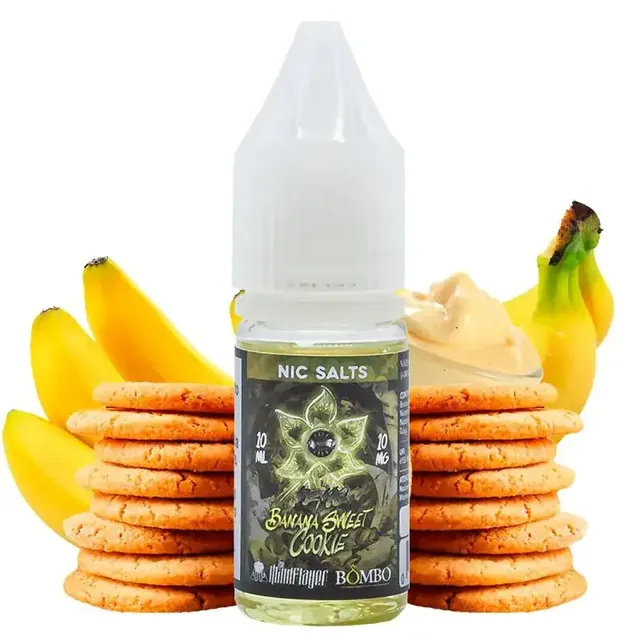 TMF &amp; Bombo Salt Demo Banana Sweet Cookie 10ml