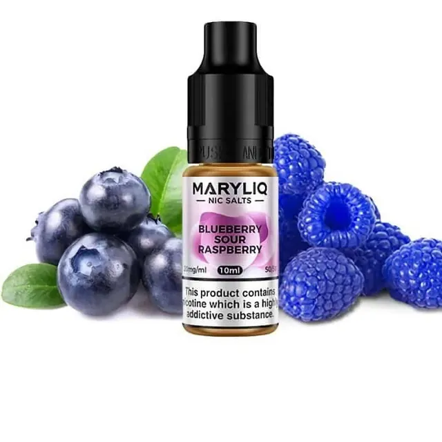 Maryliq Nic Salts Blueberry Sour Raspberry 10ml