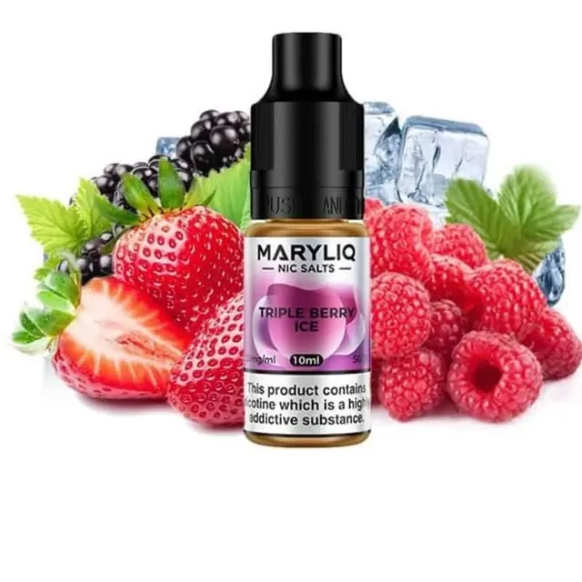 Maryliq Nic Salts Triple Berry Ice 10ml