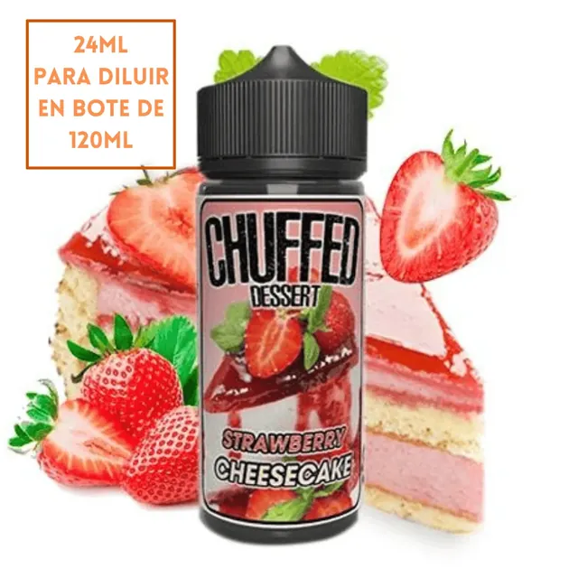 Aroma Chuffed Dessert Strawberry Cheesecake Longfill 24/120ml