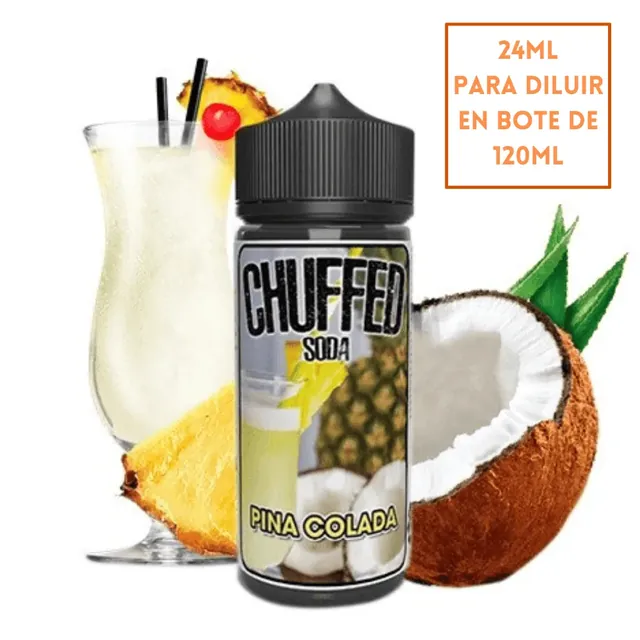 Aroma Chuffed Soda Piña Colada Longfill 24/120ml