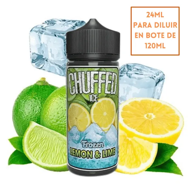Aroma Chuffed Ice Frozen Lemon and Lime Longfill 24/120ml