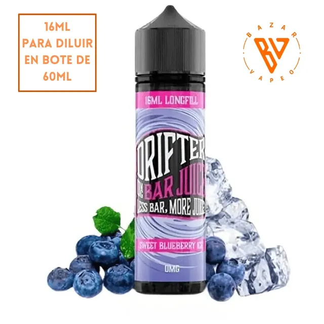 DRIFTER BAR JUICE Aroma Drifter Bar Sweet Blueberry Ice Longfill