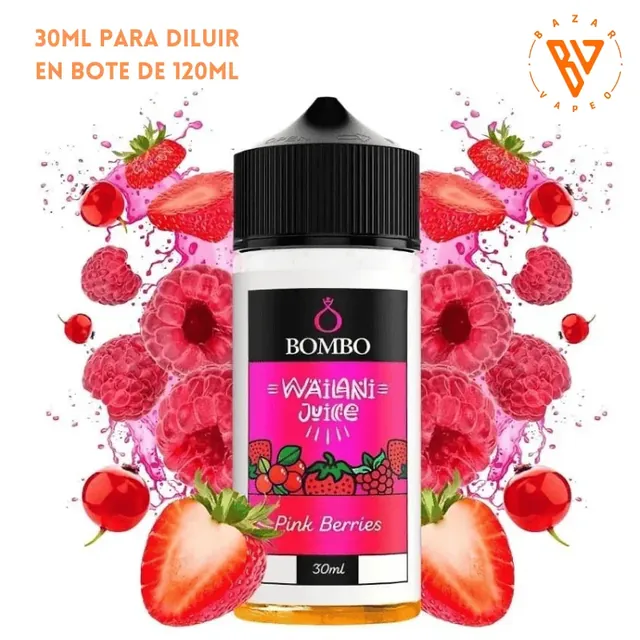 Aroma Bombo Pink Berries Longfill 30/120ml